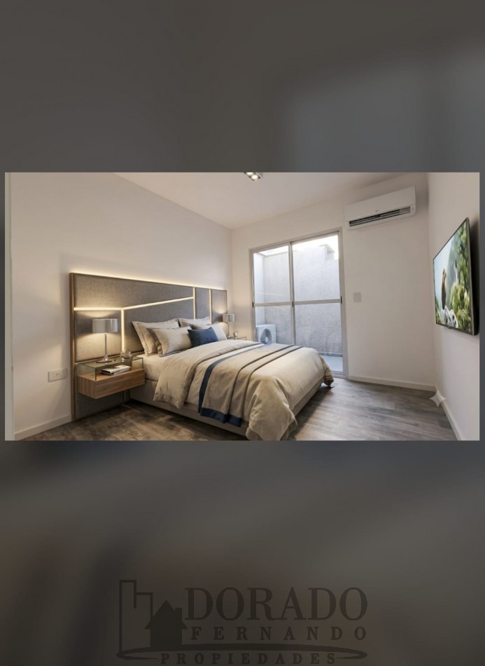 2 Ambientes Planta Baja con Gran Patio y Parrilla